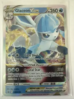 Glaceon VSTAR SWSH197 Prize Pack Series Cards Holo Pokemon TCG NM - Image 1
