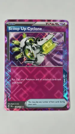 Pokemon Scoop Up Cyclone 162/167 Twilight Masquerade Ace Spec Holo Near Mint - Image 1