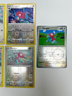 Pokemon Tcg Lot of 5 Porygon, Porygon2 Reverse Holo Common basic - Image 3