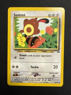 Sentret 63/75 Neo Discovery Regular Pokemon - Image 1