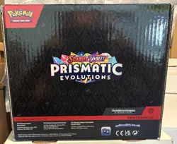 🔥 POKEMON Scarlet & Violet Prismatic Evolutions Poster D/G 6 Boxes + Display🔥 - Image 3