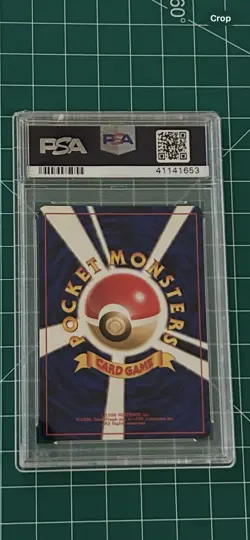 1997 Pokemon Japanese Fossil #146 Moltres Holo PSA 8 - Image 2