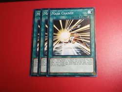 Yugioh Mask Change x 3 LEHD-ENA21 - Common - 1st ed - Image 1