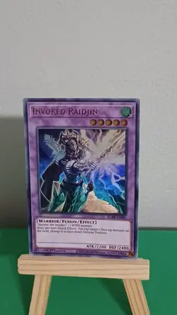 Yugioh Invoked Raidjin BLAR-EN081 Ultra Rare Battles Of Legend: Armageddon - Image 2