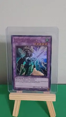 Yugioh Invoked Raidjin BLAR-EN081 Ultra Rare Battles Of Legend: Armageddon - Image 5