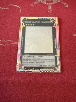 YuGiOh Heroic Champion - Excalibur (Ghost Rare) REDU-EN041 1st Edition NM - Image 1