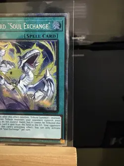 Yugioh! 1x Spell Card "Soul Exchange" MP25-EN007 Starlight Rare 1st Ed NM - Image 3