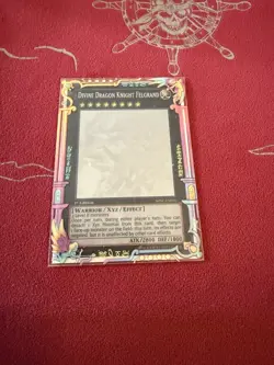 YuGiOh Divine Dragon Knight Felgrand (Ghost Rare) SHSP-EN056 1st Edition - Image 1