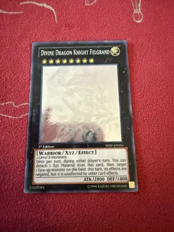 YuGiOh Divine Dragon Knight Felgrand (Ghost Rare) SHSP-EN056 1st Edition - Image 2