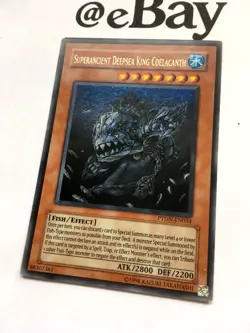 YUGIOH - SUPERANCIENT DEEPSEA KING COELACANTH - UNLIM - ULTIMATE - PTDN-EN034 - Image 3