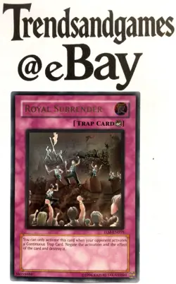 YUGIOH - ROYAL SURRENDER - ULTIMATE RARE - NEAR MINT - TLM-EN059 LOST MILLENIUM - Image 1