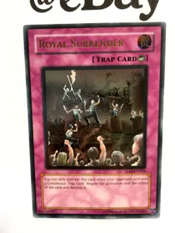 YUGIOH - ROYAL SURRENDER - ULTIMATE RARE - NEAR MINT - TLM-EN059 LOST MILLENIUM - Image 2