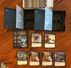 World of Warcraft Trading Card Game Lot 600+ Cards WoW TCG collection box estate - Image 1