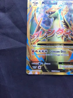Pokemon Cards: Evolutions Ultra Rare Full Art: Mega Charizard EX 101/108 - Image 5