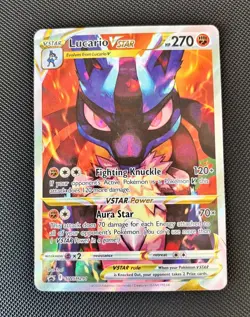 Lucario VSTAR SWSH291 SWSH: Sword & Shield Promo Cards Holo LP - Image 1