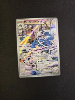 NM Metagross 178/162 Temporal Forces Illustration Rare Holo Pokemon Card - Image 2