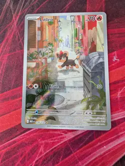Litleo 139/132 Illustration Rare Pokemon Card Mega Evolutions - English TCG NM - Image 1