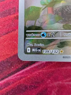 Litleo 139/132 Illustration Rare Pokemon Card Mega Evolutions - English TCG NM - Image 2