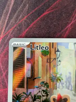 Litleo 139/132 Illustration Rare Pokemon Card Mega Evolutions - English TCG NM - Image 5