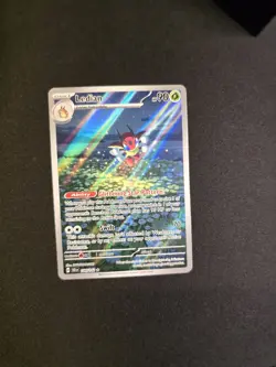 Ledian 144/142 Pokemon TCG Sv07: Stellar Crown Holo Card NM Condition - Image 2
