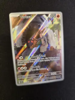 Torkoal Illustration Rare Card #172/167 Twilight Masquerade Pokemon Eng NM - Image 2