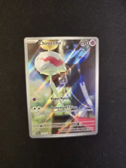Pokemon Card Chimecho 179/167 Twilight Masquerade Illustration Rare Near Mint - Image 2