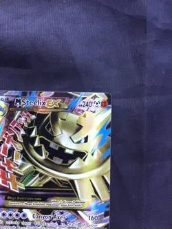 Pokemon Cards: Steam Siege Ultra Rare Full Art: Mega Steelix EX 109/114 - Image 3
