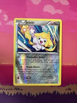Pokemon Card Jirachi Roaring Skies Reverse Holo Rare 42/108 Near Mint - Image 1