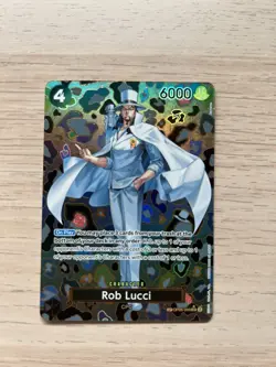 Rob Lucci OP05-093 OP09 SP Emperors in the New World One Piece Card English - Image 1
