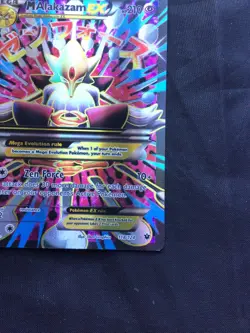 Pokemon Cards: Fates Collide Ultra Rare Full Art: Mega Alakazam EX 118/124 - Image 4