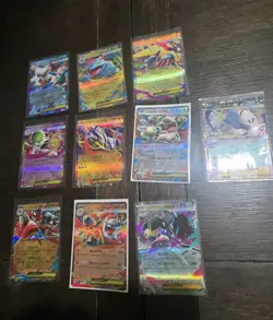 Pokemon Mega Symphonia + Brave Double Rare RR ex Lot of 10 Cards - US Seller NM - Image 1