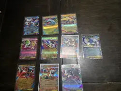 Pokemon Mega Symphonia + Brave Double Rare RR ex Lot of 10 Cards - US Seller NM - Image 2