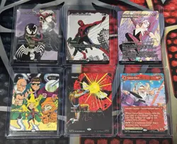 Mtg Magic Spider-Man Lot Of 6 Cards - Incl. Spider-man & Gwen Stacy - Non Foil - Image 1