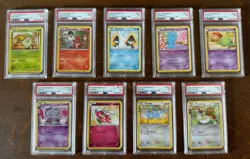 2016 Pokemon XY Generations Radiant Coll. Lot of 9 PSA Graded Cards - PSA 7 - Image 1