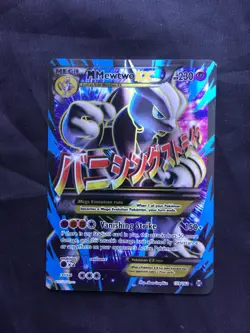 Pokemon Cards: Breakthrough Ultra Rare Full Art: Mega Mewtwo EX 159/162 - Image 1