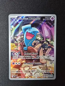 Pokemon Team Rocket's Wobbuffet 203 Sv: Scarlet & Violet Promo Cards Holo - Image 2