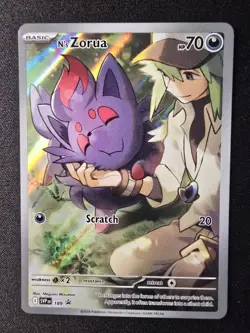 N's Zorua 189 Sv: Scarlet & Violet Promo Cards Holo - Image 2