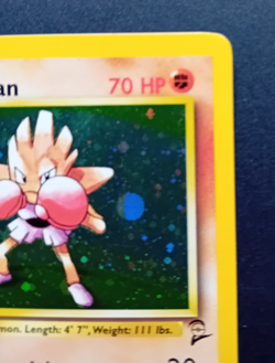 Pokemon Cards: Base set 2 Holo Rare: Hitmonchan 8/130 - Image 5