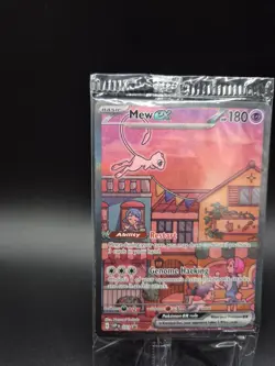 Pokemon TCG Mew EX SVP Blackstar 151 Promo Card 053 Scarlet & Violet Sealed - Image 4