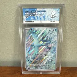 Pokemon TCG Articuno Card Journey Together 161/159 Ace Graded 9 - Image 1