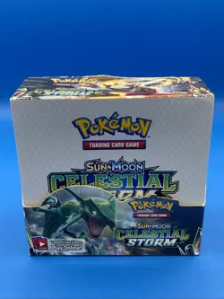 Pokemon Sun and Moon Celestial Storms (EMPTY) Booster Box - No Cards - Image 1