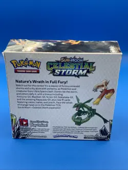 Pokemon Sun and Moon Celestial Storms (EMPTY) Booster Box - No Cards - Image 3