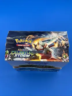 Pokemon Sun and Moon Celestial Storms (EMPTY) Booster Box - No Cards - Image 5