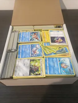 Box Of Pokemon Cards Loose Random Cards - Image 1