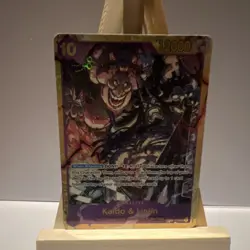 OP08-119 Kaido & Linlin : Secret Rare One Piece TCG Card : OP08: Two Legends ENG - Image 2