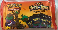 Pokemon Trick or Trade 2024 New Booster Bundle Halloween TCG Cards Mini Packs - Image 1