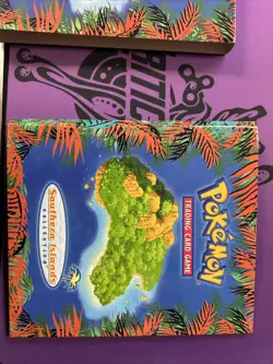2001 Vintage Pokemon Southern Islands Collection Binder (No Cards, Binder Only) - Image 3