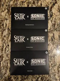 Magic The Gathering Secret Lair x Sonic the Hedgehog Non Foil Bundle OPENED - Image 1