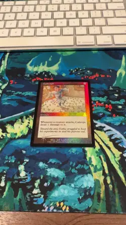 CALTROPS Uncommon FOIL 1999 Urza's Destiny Magic the Gathering Unplayed NM - Image 2