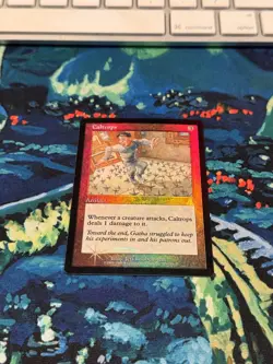 CALTROPS Uncommon FOIL 1999 Urza's Destiny Magic the Gathering Unplayed NM - Image 3